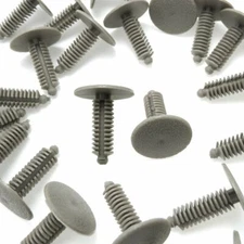 50 Auto Fastener Fits 9/32" Hole Nylon Clip Push Pin Bumper Fender Trim Retainer