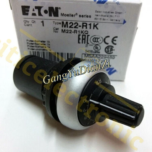 New 1PCS FOR EATON M22-R1K PA6-GF30 Potentiometer Free ship Fast delivery
