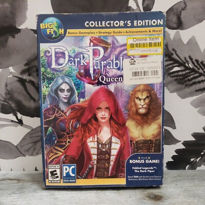   Dark Parables: Queen of Sands PC Game New Sealed Collectors Edition. B3