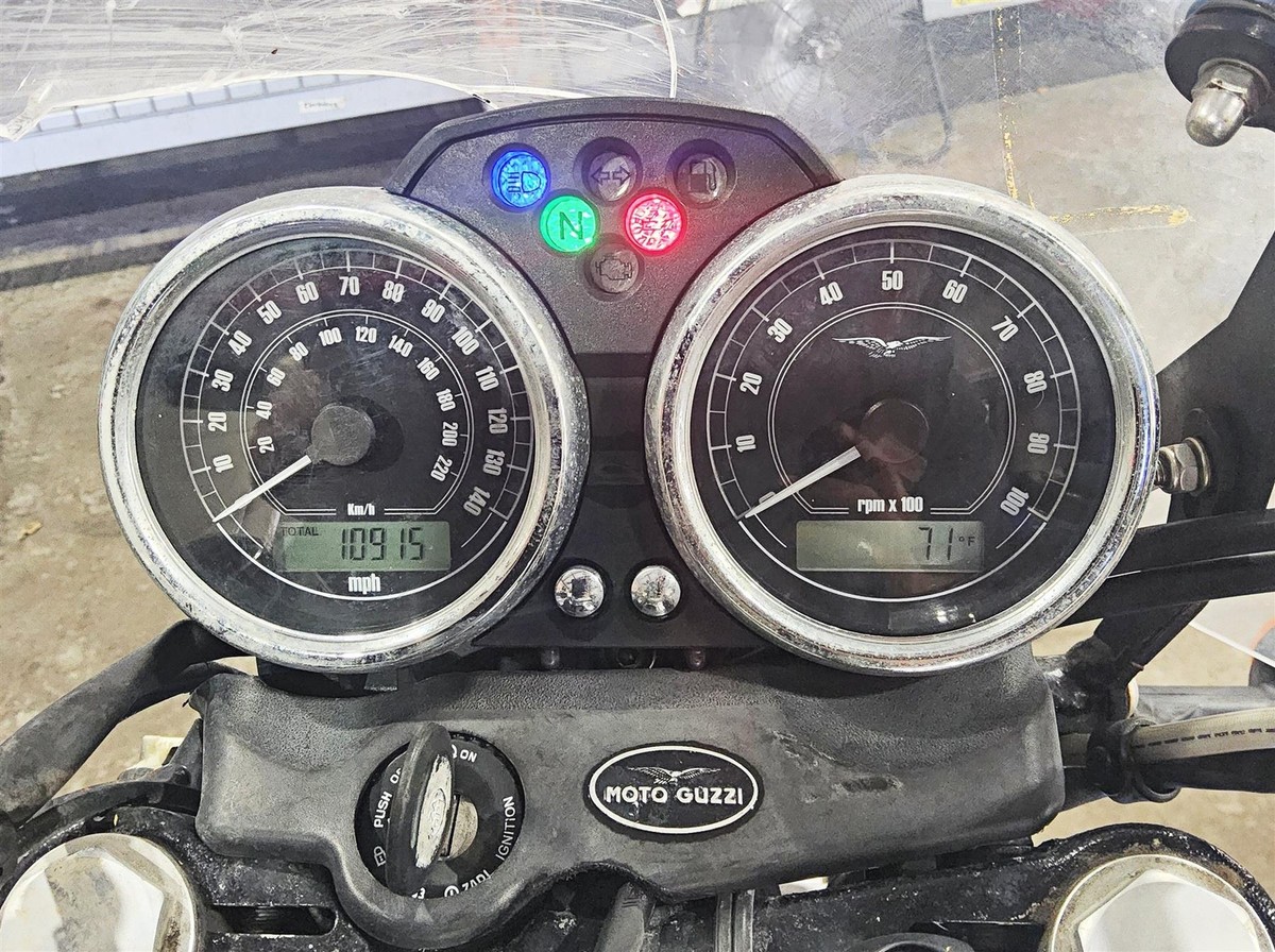 2013 Moto Guzzi V7 750 Stone Speedometer Gauge Instrument 10K No