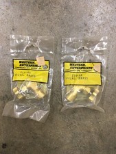 2 NOS Western Enterprises Brass Valves 215-AR