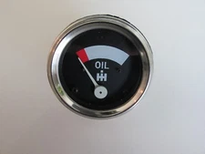 Oil Gauge 31041DB for Early Farmall IH Cub to 1954, 0-45 PSI