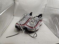 NIKE AIR MAX 97 YOUTH - 5Y STYLE  921522-020 Wolf Grey Red University Red Used