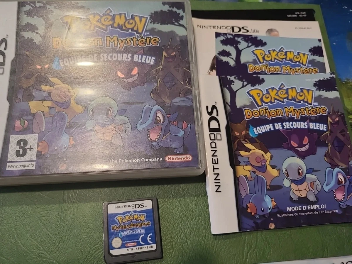 Pokémon Donjon Mystère équipe De Secours Bleue Pokémon Donjon Mystère Equipe de Secours Bleue DS Complet | eBay