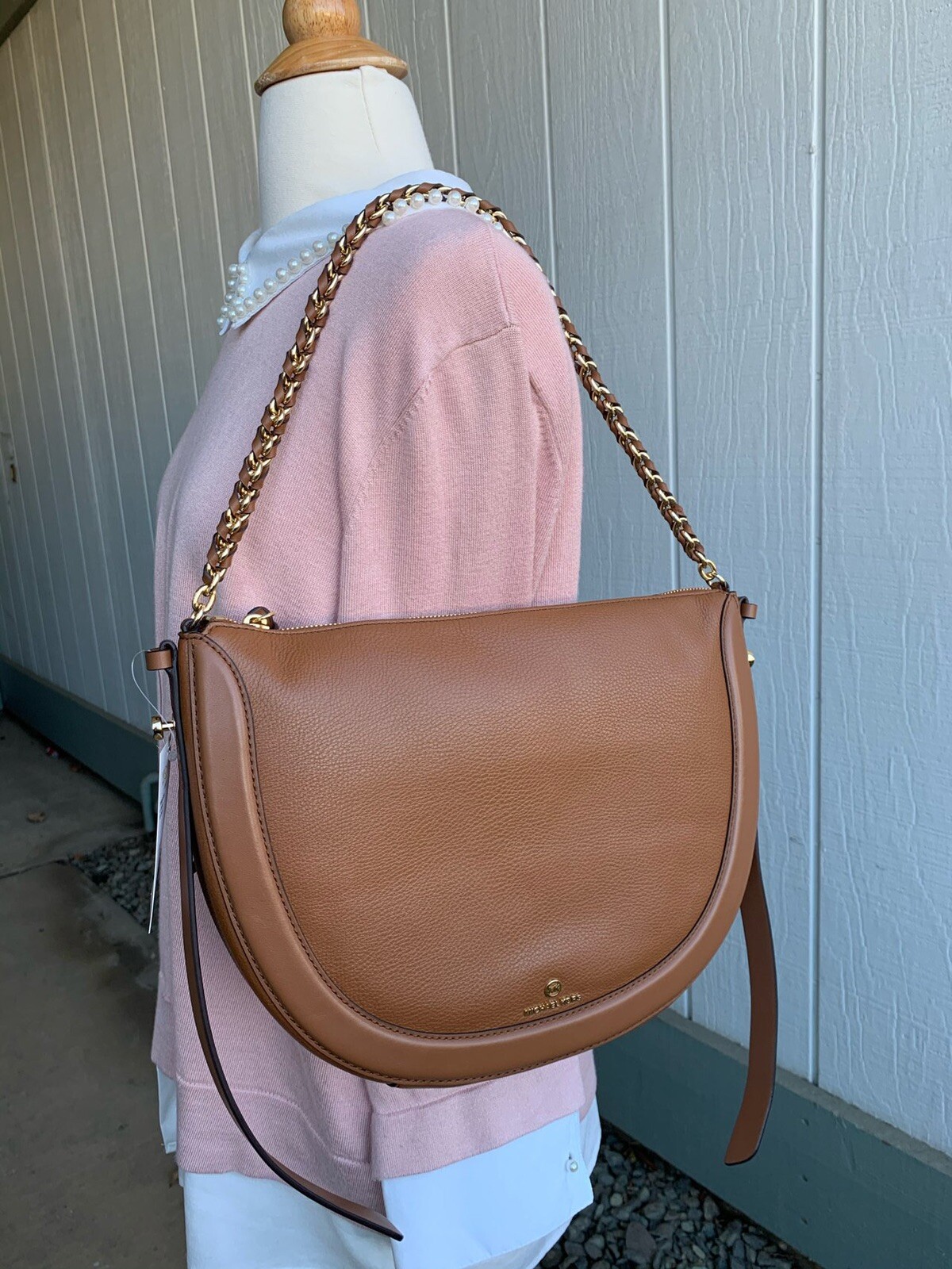 Michael Kors Jagger Large Pebbled Leather Messenger Bag atelieryuwa