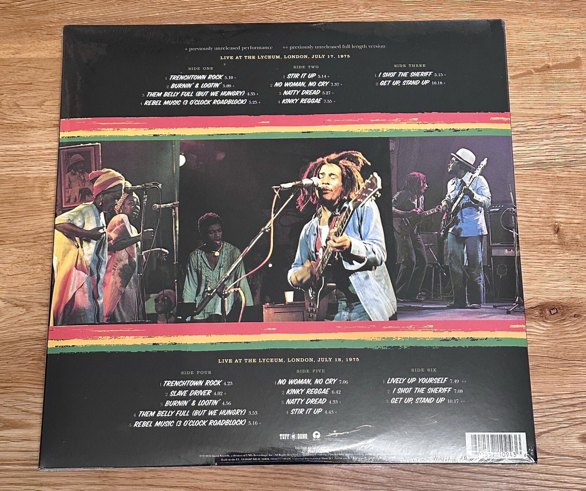 洋楽 Bob Marley wailers- Live! Deluxe 3LP Live! (Deluxe