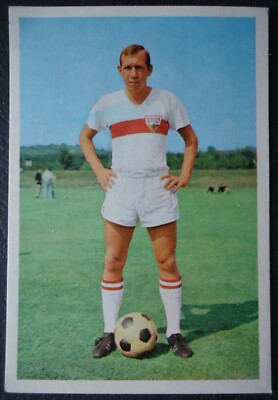 Bergmann Sammelbild 244 Rudi Entenmann VfB Stuttgart Bundesliga 1967-68 