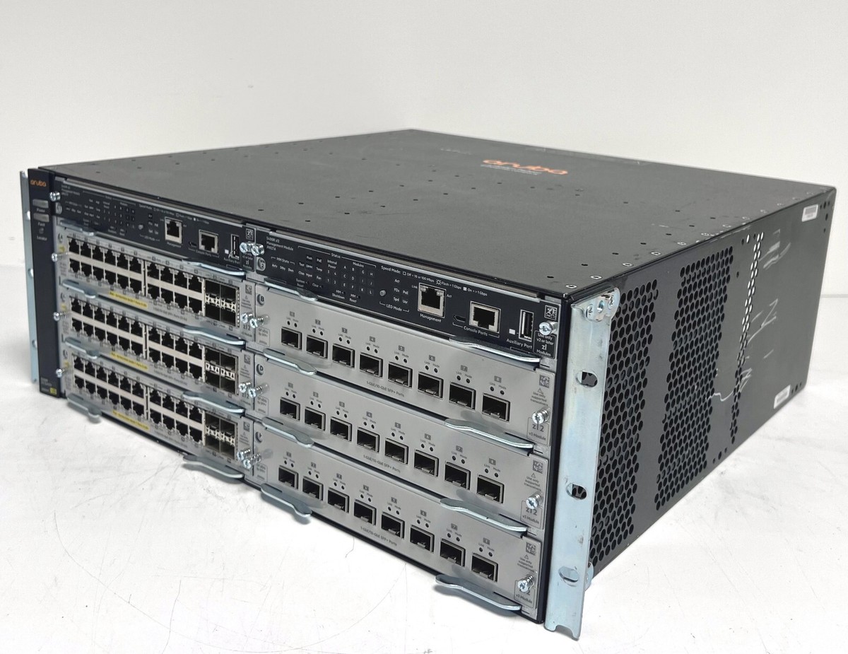 HPE Aruba 5406R zl2 24x 10Gbit SFP+ 60x 10/100/1000BASE-T PoE+