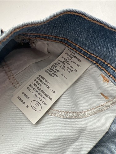 Hollister Denim Shorts Size 1 W 25 Midi And Booty Short Shorts Ombré Y2K - Picture 3 of 7