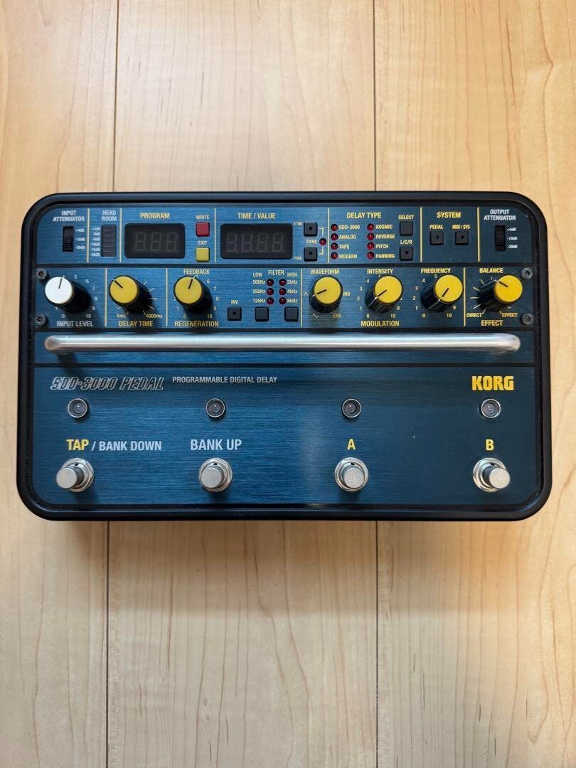 希少 KORG DIGITAL DELAY デジタルディレイ SDD-3000 SDD-3000 PEDAL - Programmable Digital Delay | KORG (USA)
