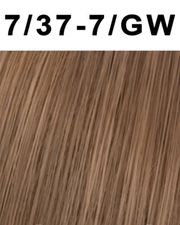 Wella Koleston Xpress ME+ Permanent Hair Color 7/37- 7GW Light Brown/Gold Warm