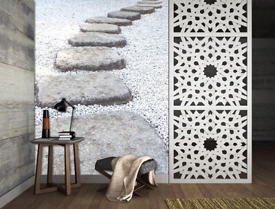 3D Stone Road E2395 Wallpaper Mural Paper Wall Print Indoor Murals CA Honey
