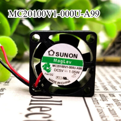 1PCS SUNON MC20100V1-000U-A99 5V 1.05W 2010 2CM Cooling Fan 2Wires Fast Shipping