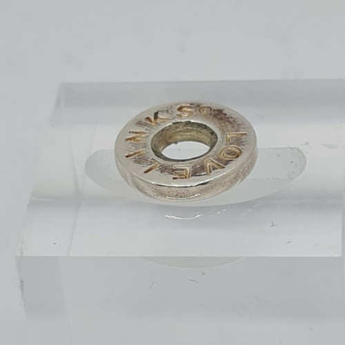 Espaciador Lovelinks de plata de ley 925 acabado brillante usado europeo - Imagen 5 de 5