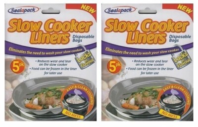 Sealapack Schongarer-Einlagen Kochen leicht zu reinigen rund oval kein Dreck Beutel
