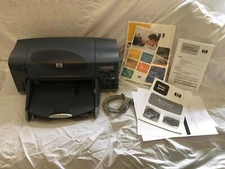 HP Photosmart 1215 Standard Inkjet Printer w/ power cord & USB cable + ink