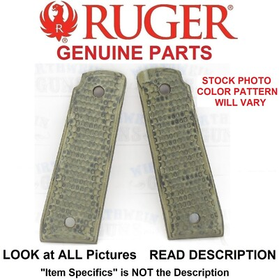 #ad #ad Hogue RUGER 22 45 MARK IV G MASCUS G10 PIRANHA GRIP PANELS OD Tan Green $39.99