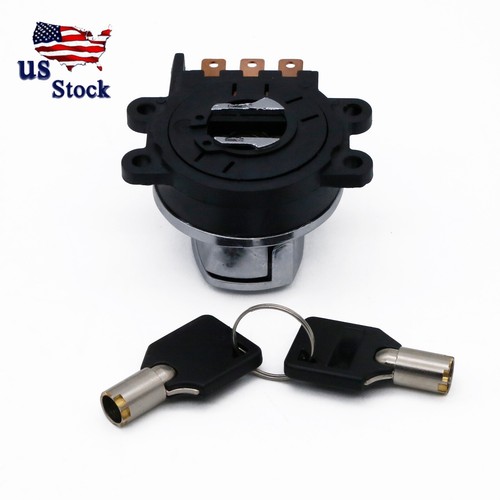 Juego de llaves de bloqueo de interruptor de encendido de tapa de gas combustible para Harley-Davidson Softail Road King - Imagen 4 de 7