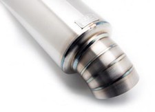 Blox Racing Street Muffler - Turndown Tip - Inlet 3 Bxex-00108 Universal Blox Racing Street Muffler - Turndown Tip - Inlet 3 Bxex-00108 Universal