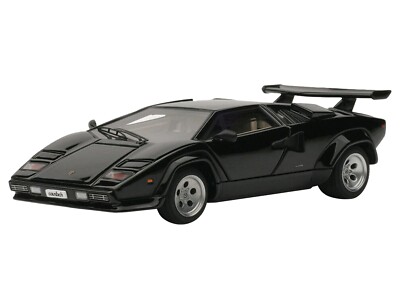 Lamborghini Countach ミニカー 1/43 LAMBORGHINI COUNTACH 5000S BLACK 1/43 DIECAST MODEL BY AUTOART