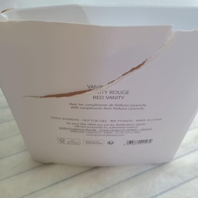 GIVENCHY Novelty cosmetic box red | eBay