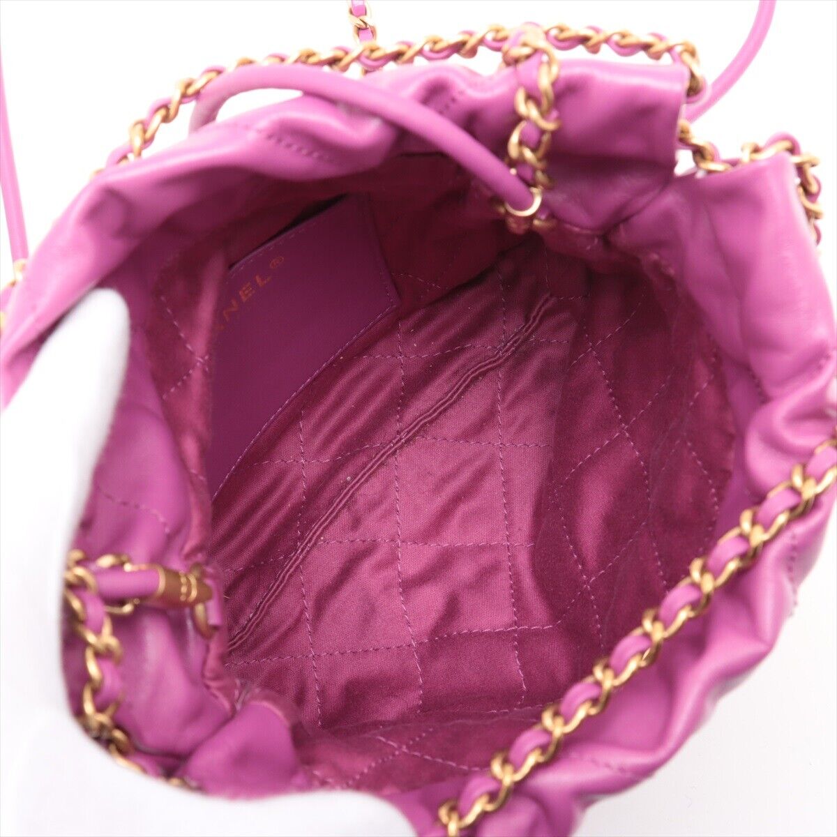 Chanel Chanel 22 Mini shiny calfskin Chain Shoulder Bag Chanel Chanel 22 Mini shiny calfskin Chain Shoulder Bag