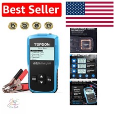 AB101 Car Battery Tester 12V Car Battery Load Tester on Cranking Charging Sys...