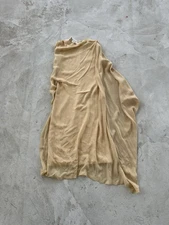 Vintage Maison Martin Margiela SS2013 Beige Draped Dress Women’s S