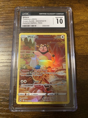 Miltank graded CGC 10 for sale on eBay