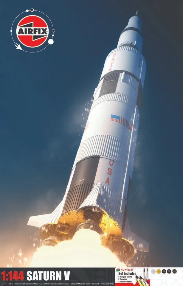 Airfix A50201 Saturn V Gift Set in 1:144 Bausatz Neu+OVP - Bild 2 von 2