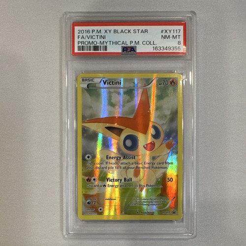 Victini graded PSA 8 for sale on eBay