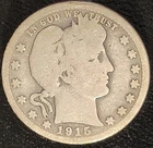 1915 P Philadelphia Mint Barber Quarter