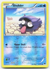 BREAKpoint Shellder 22/122 NM Pokemon Reverse Holo Common Tcg Card