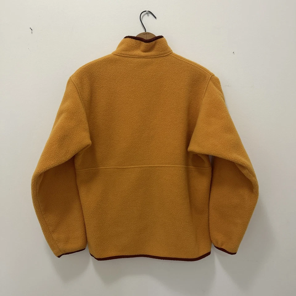Vintage Patagonia Marsupial Mens Size Medium Synchilla Pullover Fleece Yellow - Image 2 of 4