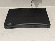Samsung BD-J5500 Compact Blu-ray 3D Disc DVD Player Black - NO REMOTE