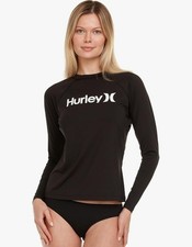 Hurley Rash Guard for Women, Womens Rash Guard Long Sleeve Shirt, Rashguard