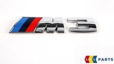 Echter BMW 3er E90 E91 E92 E93 M3 Emblem Aufkleber Hecklabel 80mm