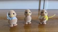 Sylvanian Families Vintage Waddlington Duck Babies Triplets