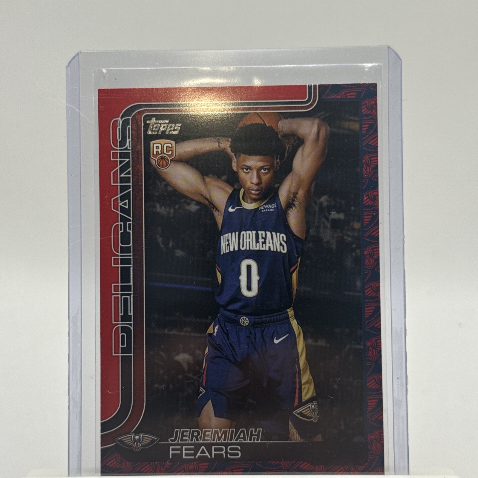 2025-26 Topps #207 Jeremiah Fears Team Color Border Rookie (i11799)