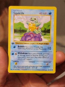 1st Edition Shadowless Squirtle | eBay 1st Edition Shadowless Squirtle | eBay