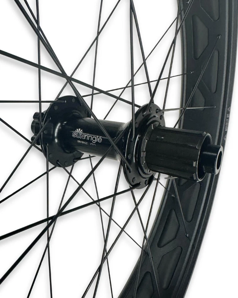 Sun Ringle Mulefut 80 26 «толстый велосипед колесная пара 15 x 150 мм 12 x 177 мм HG 6-болт диск новый - Изображение 2 из 4