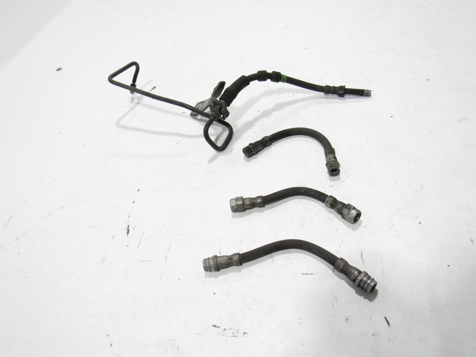 12-18 Bentley Continental GT W12 2015 Rear Brake Line Pipe Hose Tube Set ;:A