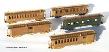 United Ltd H0n3 Korea - C&S Narrow Gauge Passenger Set (5), brass; NEW & OVP