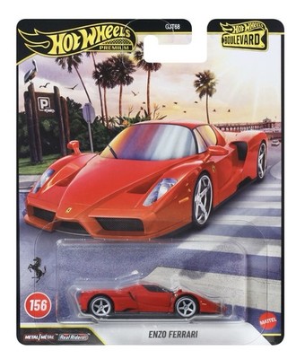 2026 Hot Wheels Premium Boulevard Enzo Ferrari #156  FREE SHIPPING  IN HAND