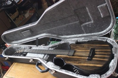 Emerald Harborica Veneer/Carbon Fiber X-10 Midi Guitar With