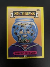 Sgorbions Series 2 Polluted Percy / Barnacle Bill GPK Garbage Pail Kids