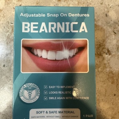 Teeth Comfort Fit Silicone Denture Set for Dentures Veneers Teeth