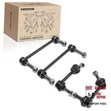 Set of 4, Front Rear Sway Bar Links Kit Stabilizer Bar Links, Compatible
