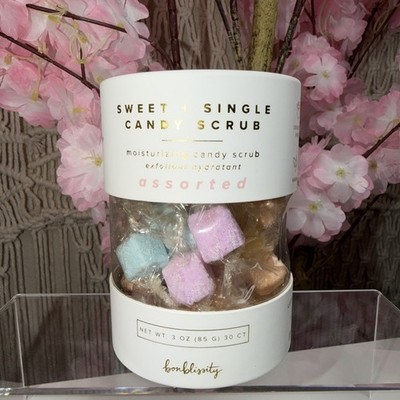 Bonblissity Hand Body Scrub Multicolor Moisturizing Exfoliant 30 ct Mothers Day