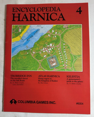 Columbia Games Harn Encyclopedia Harnica #4, 1984 - Excellent Condition